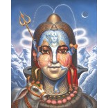 Lord Shiva face with Illusion